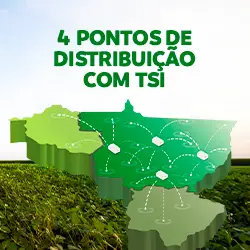 Pontos de ditribuição para Mato Grosso, Rondônia e Mato Grosso do Sul