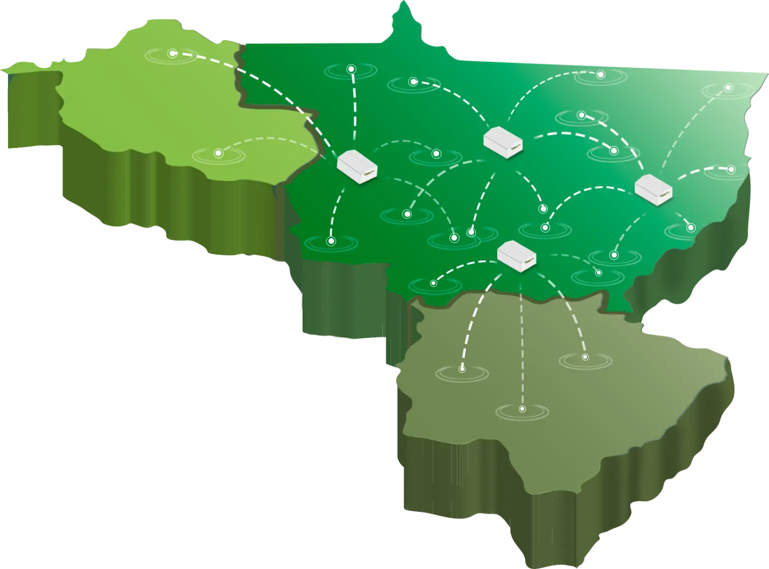 Distribuição de sementes