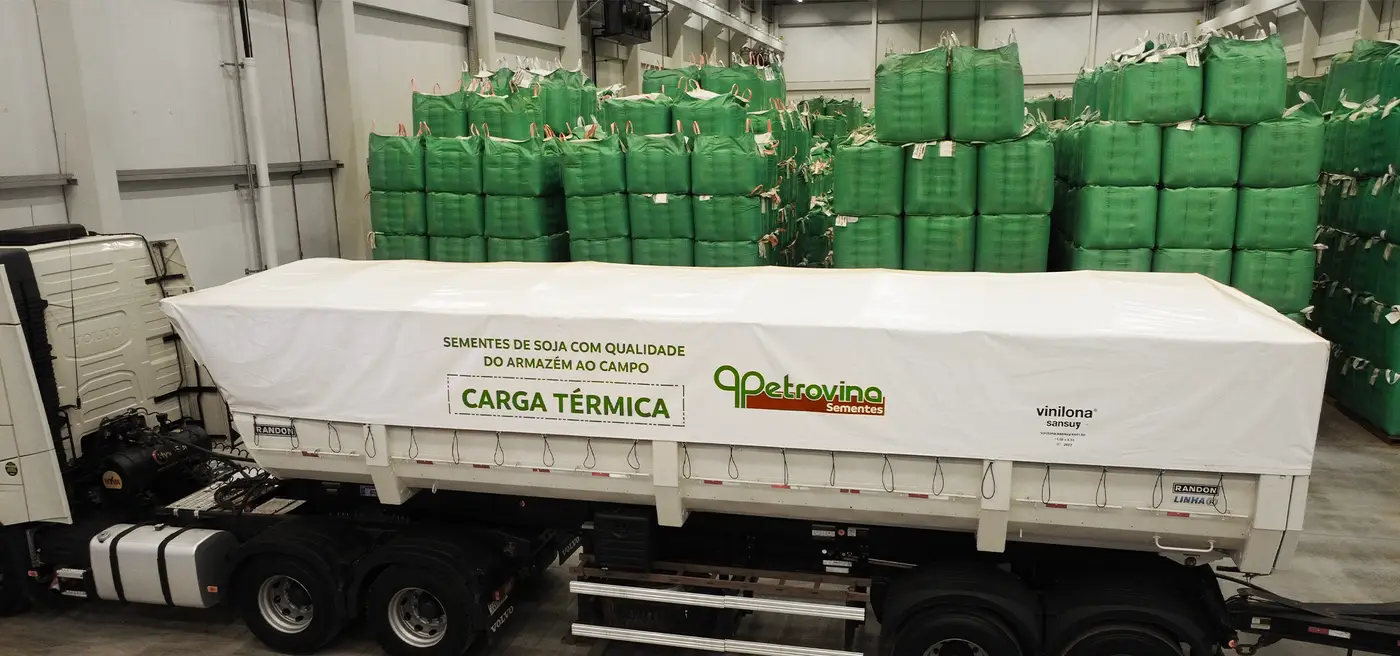 armazenamento e transporte das sementes de soja