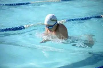 Guilherme, nadador patrocinado pela Petrovina Sementes.