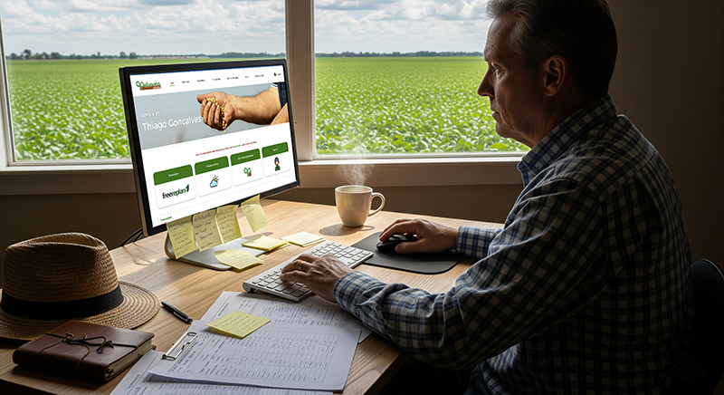 orçamento online de semente de soja