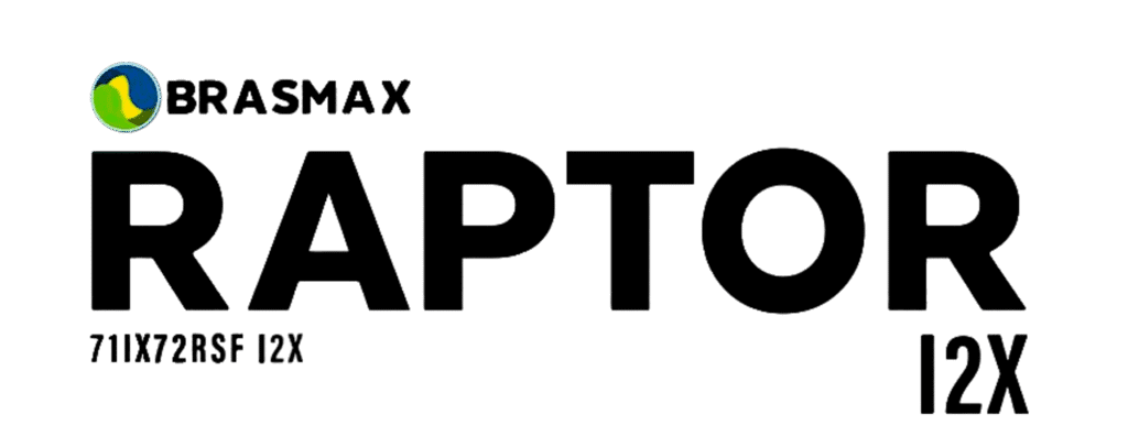Logo da cultivar Raptor I2x -BRASMAX