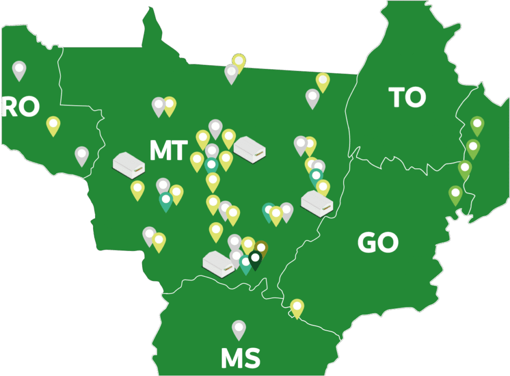 distribuição equipe comercial Petrovina
